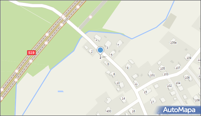 Widacz, Widacz, 4, mapa Widacz