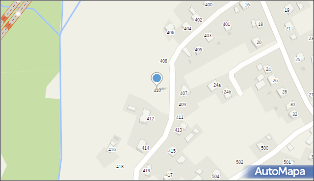 Widacz, Widacz, 410, mapa Widacz