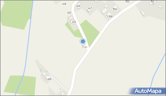 Widacz, Widacz, 422a, mapa Widacz