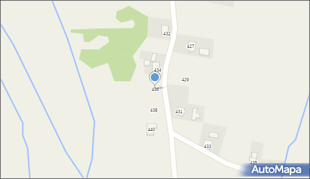 Widacz, Widacz, 436, mapa Widacz