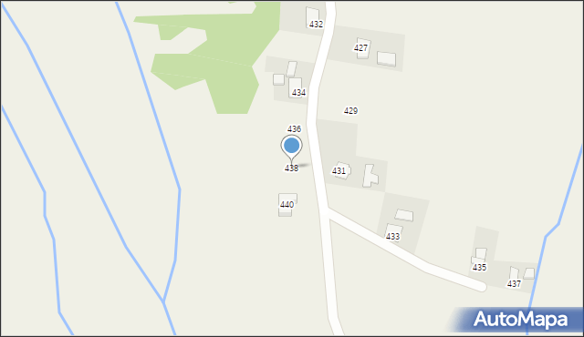 Widacz, Widacz, 438, mapa Widacz