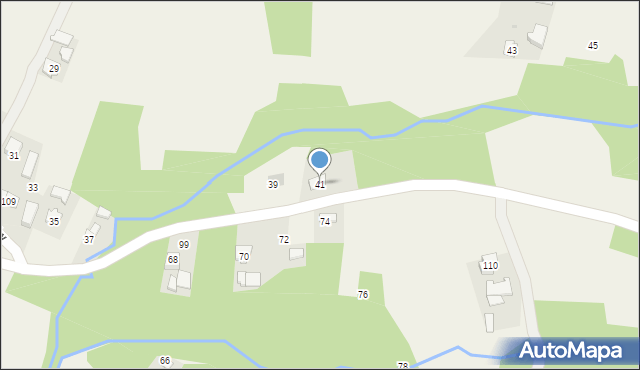 Widaczów, Widaczów, 41, mapa Widaczów