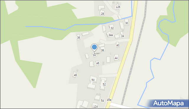 Widaczów, Widaczów, 42, mapa Widaczów