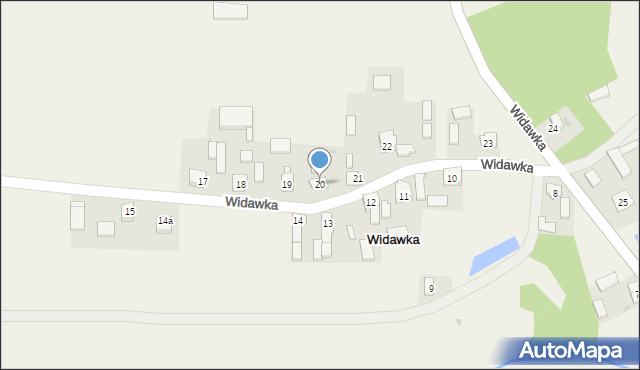 Widawka, Widawka, 20, mapa Widawka