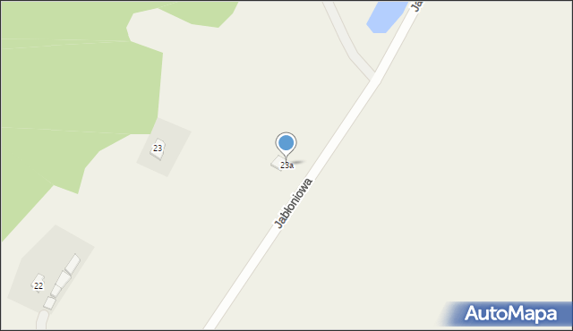 Widlice, Widlice, 23a, mapa Widlice