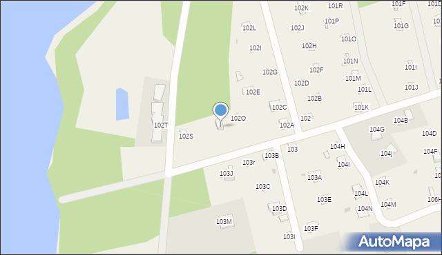 Widna Góra, Widna Góra, 102r, mapa Widna Góra