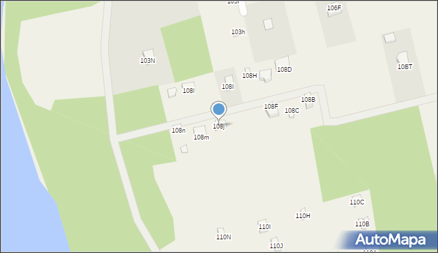 Widna Góra, Widna Góra, 108j, mapa Widna Góra