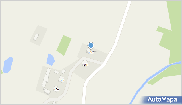 Widna Góra, Widna Góra, 45C, mapa Widna Góra