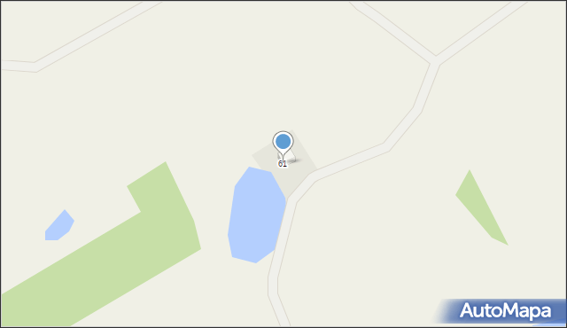 Widna Góra, Widna Góra, 61, mapa Widna Góra