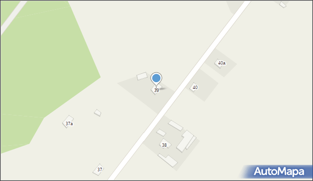 Widniówka, Widniówka, 39, mapa Widniówka