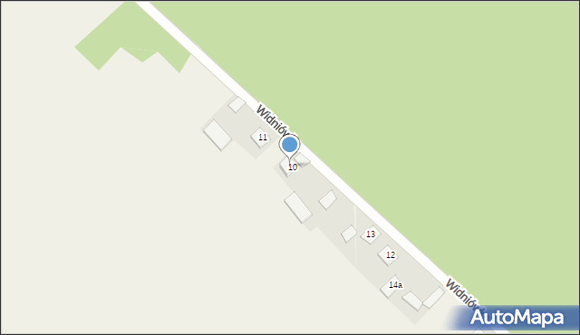 Widniówka, Widniówka, 12a, mapa Widniówka