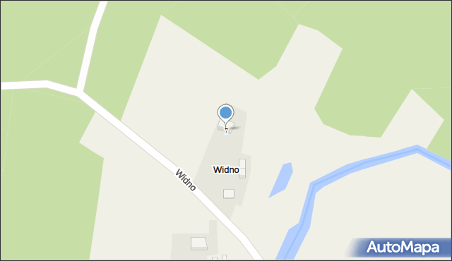 Widno, Widno, 7, mapa Widno