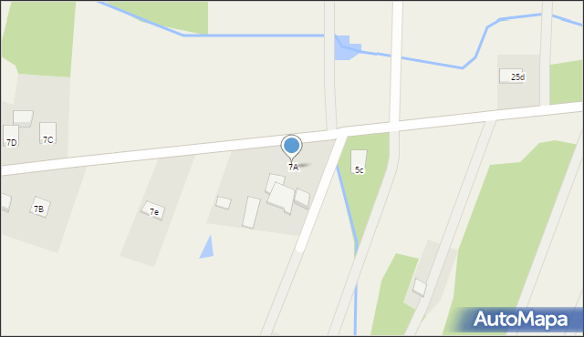 Widok, Widok, 7A, mapa Widok