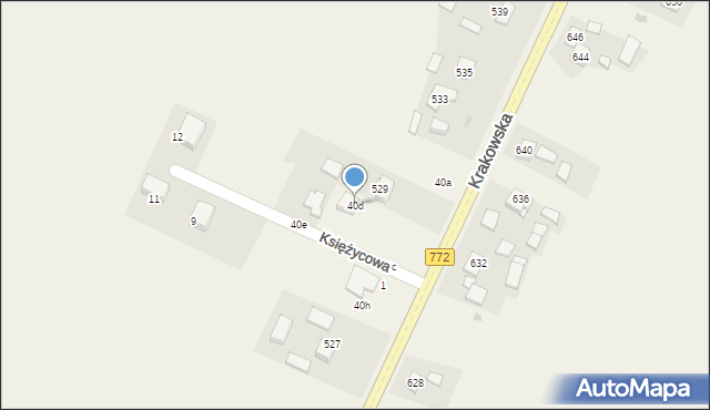 Widoma, Widoma, 40d, mapa Widoma