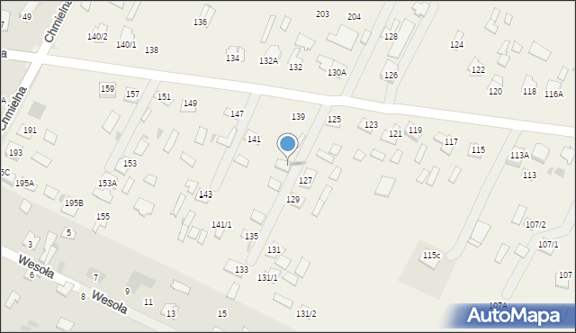 Widowo, Widowo, 137, mapa Widowo