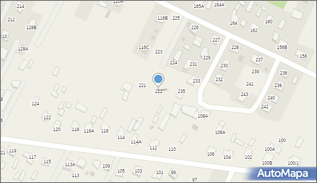 Widowo, Widowo, 222, mapa Widowo