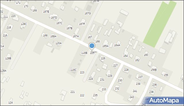 Widowo, Widowo, 225, mapa Widowo