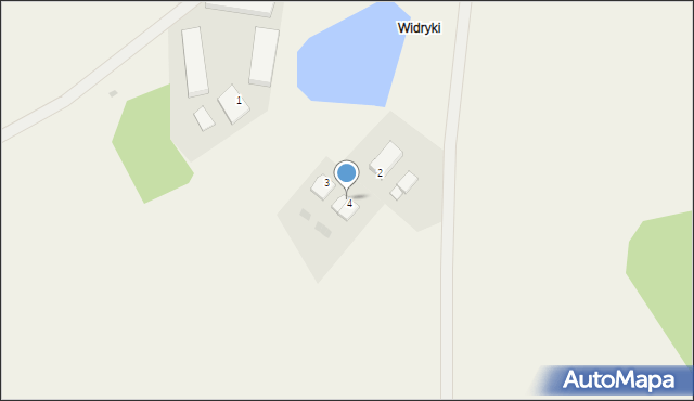 Widryki, Widryki, 4/1, mapa Widryki
