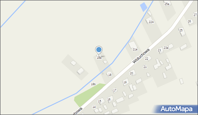 Widuchowa, Widuchowa, 18a, mapa Widuchowa