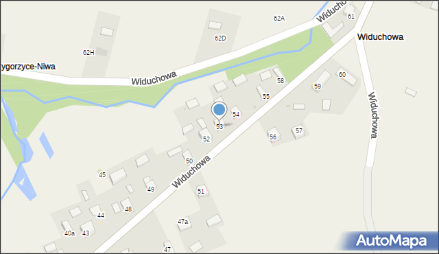 Widuchowa, Widuchowa, 53, mapa Widuchowa