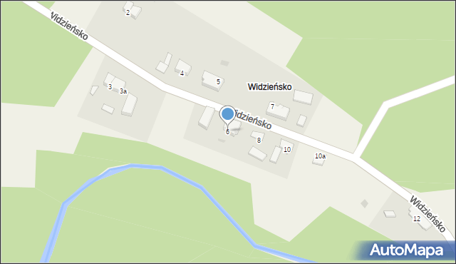 Widzieńsko, Widzieńsko, 6, mapa Widzieńsko
