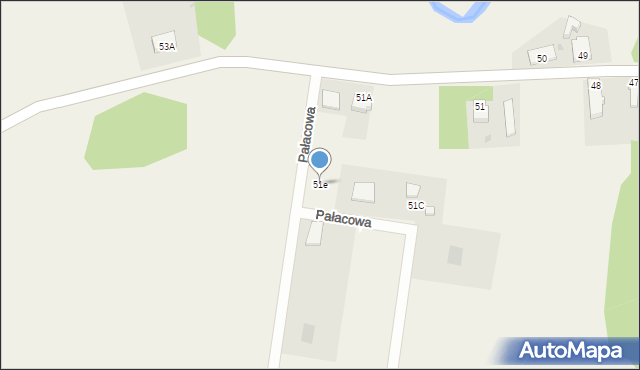 Wiechlice, Wiechlice, 51e, mapa Wiechlice