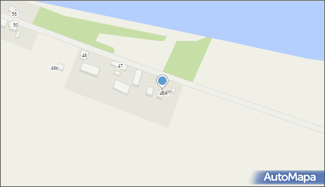 Wiechowo, Wiechowo, 48A, mapa Wiechowo