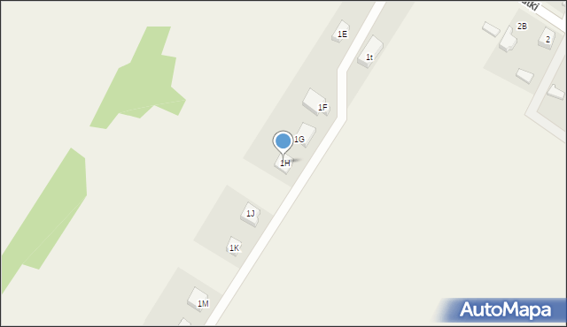 Wiechucice, Wiechucice, 1H, mapa Wiechucice