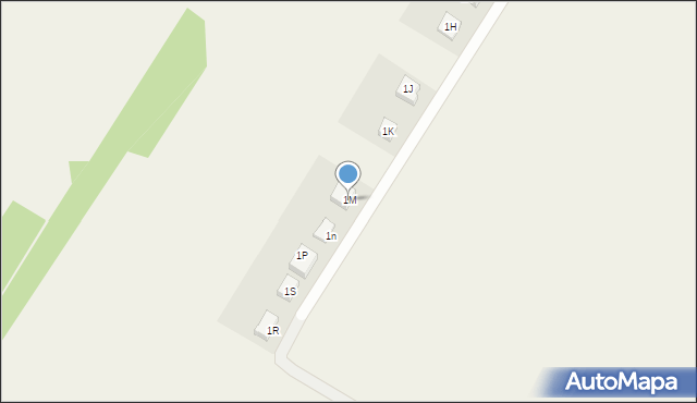 Wiechucice, Wiechucice, 1M, mapa Wiechucice