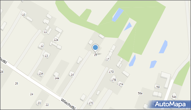 Wiechutki, Wiechutki, 15, mapa Wiechutki