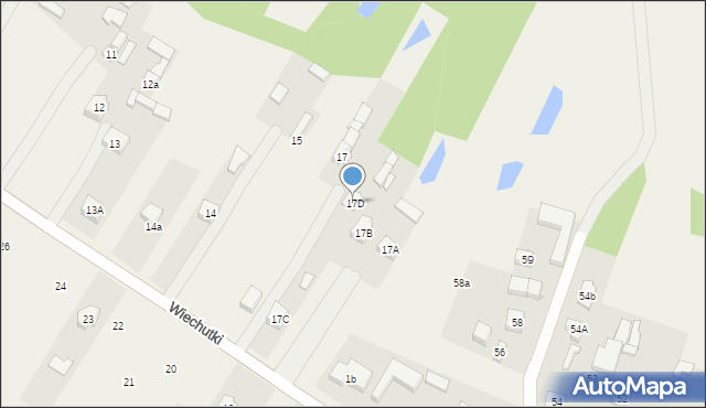 Wiechutki, Wiechutki, 17D, mapa Wiechutki