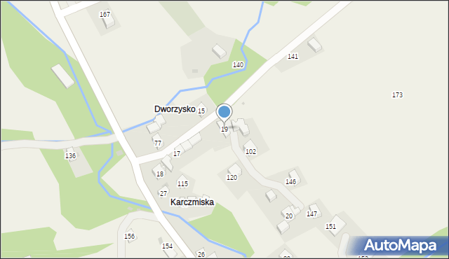 Więciórka, Więciórka, 19, mapa Więciórka