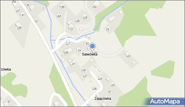 Więciórka, Więciórka, 23, mapa Więciórka