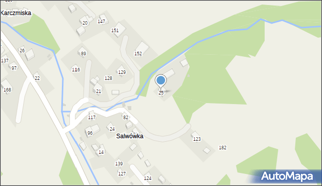 Więciórka, Więciórka, 25, mapa Więciórka