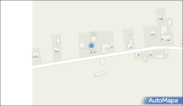 Więckowy, Więckowy, 31, mapa Więckowy