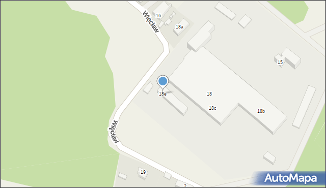 Więcław, Więcław, 18e, mapa Więcław