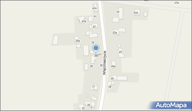 Więcmierzyce, Więcmierzyce, 38b, mapa Więcmierzyce