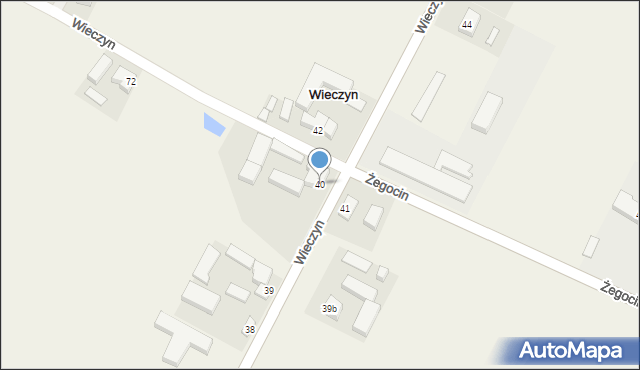 Wieczyn, Wieczyn, 40, mapa Wieczyn