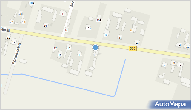 Wiejca, Wiejca, 9, mapa Wiejca
