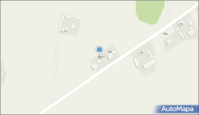 Wiekowo, Wiekowo, 58a, mapa Wiekowo
