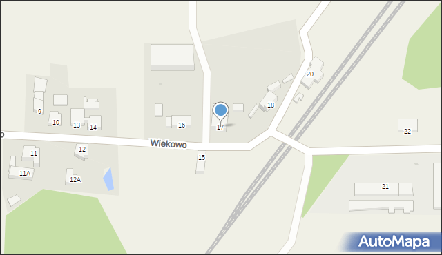 Wiekowo, Wiekowo, 17, mapa Wiekowo