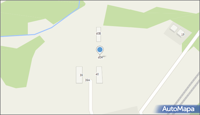 Wiekowo, Wiekowo, 40A, mapa Wiekowo