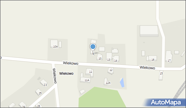 Wiekowo, Wiekowo, 9, mapa Wiekowo