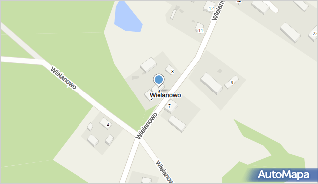 Wielanowo, Wielanowo, 6, mapa Wielanowo