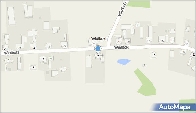 Wielboki, Wielboki, 7, mapa Wielboki