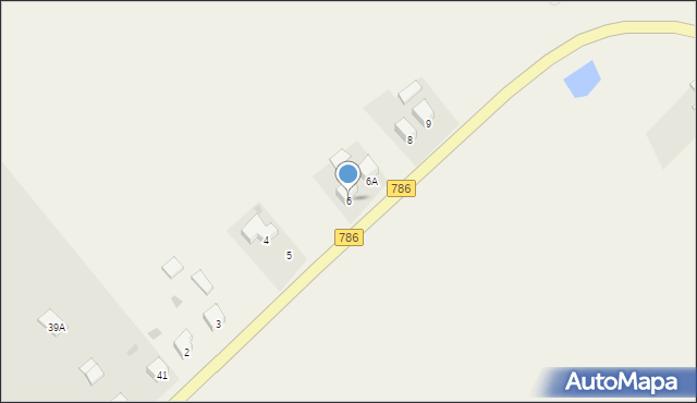 Wielebnów, Wielebnów, 6, mapa Wielebnów