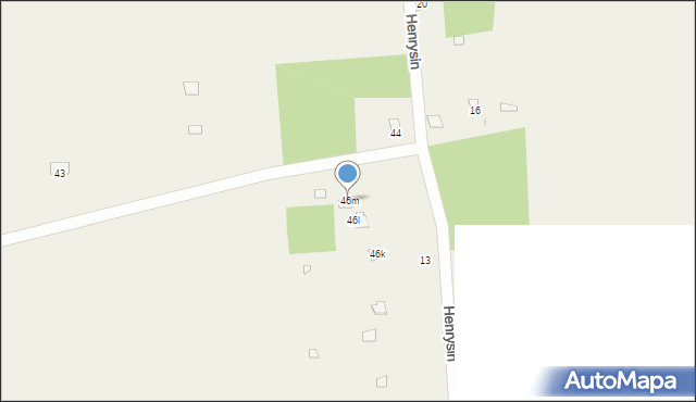 Wielęcin, Wielęcin, 46m, mapa Wielęcin