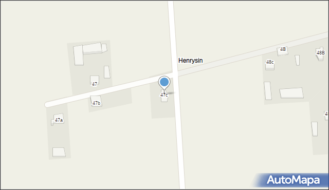 Wielęcin, Wielęcin, 47c, mapa Wielęcin
