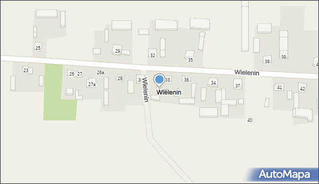 Wielenin, Wielenin, 31, mapa Wielenin