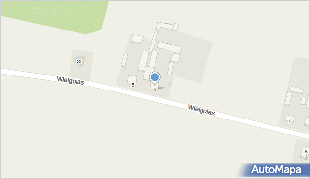 Wielgolas, Wielgolas, 6, mapa Wielgolas